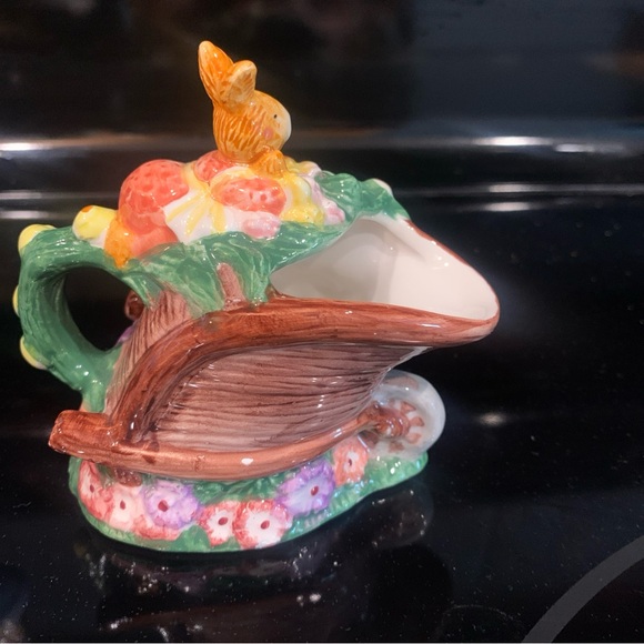 1999 Merc Asia Easter  Bunny Rabbit Garden Party Tea Set -EUC - Peter  Rabbit - Picture 6 of 10